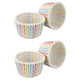 Tala Traditional Rainbow Dots Printed Cup Cake Cases 32 Pieces (Pack of 2)