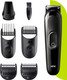 Braun All-In-One Beard Care Bodygroomer Set, 6-in-1 Beard Trimmer, Trimmer/Hair Clipper Men, Clippers, Comb Attachments, 50 Min. Wireless Runtime, Gift Man, MGK3410