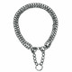 Trixie Chromed Double Row Semi-Choke Chain with Strain Relief, 40 cm x 2.0 mm