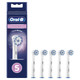 Oral-B Sensitive Clean Replacement Electric Toothbrush Heads, 5 Pack