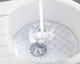 Wenko Extra Strong Sink Drainer Mat Transparent Round Plastic, 31 x 1 x 31cm