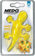 Medo 3D Gecko Car Air Freshener & Suction Cup, Yellow Vanilla, Lasting Fragrance