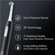 Oral-B Pro 1 Electric Toothbrush 3D Cleaning 1 Brush Head & Travel Case, Black