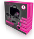 Carmen Neon Hair Dryer Gift Set with Keratin Protech Diffuser 2000W, Graphite & Pink