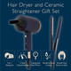 Carmen Twilight Gift Set DC Pro Keratin Infused Hair Dryer & Ceramic Straighteners 1800W