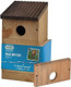Gardman A04381 Nest Bird Box, Brown, 14x14x24 cm