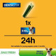 Pedigree Dentastix - Daily Fresh Dental Chews - Dog Treats for Small Dog - 70 Sticks (Pack of 10)