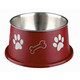 Trixie Plastic Coated Stainless Steel Long-Ear Bowl, 15 cm Diameter, 0.9 Litre (Assorted Colors)