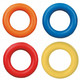 Trixie Rubber Ring Dog Chew Fetch Toy Donut Waterproof Floats Assorted - 9cm