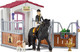 SCHLEICH 42437n Horse Box with Horse Club Tori & Princess Horse Club Toy Playset for children aged 5-12 Years