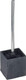 Wenko Toilet Brush Slate Design Charcoal Grey