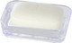 Wenko Soap dish Candy in white, Polystyrene, 8.9 x 12 x 2.8 cm