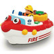 WOW Toys 01017Z Nfelix Bath Boat, Red/Yello, 20.3 x 8.9 x 12.7 cm