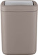 Wenko Barcelona S Swing Top Bin Taupe Shatterproof TPE Plastic 3L, 20 x 15 cm