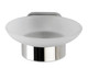Wenko Mezzano Soap Dish, Stainless steel, Glossy, 11 x 5.5 x 13 cm