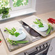 Wenko Glass plates HERB GARDEN for cooker - 2 pieces