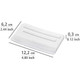 Wenko Collecting Tray for Kitchen Waste Polypropylene White 32.4 x 9.2 cm