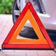 AA Emergency Breakdown Warning Triangle, Car Roadside Hazard, Highly Reflective
