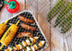 Chef Aid BBQ Griller, Soft Grip Folding handle, Grill Basket, Ideal for fish, meat and vegetables