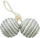 Trixie 2 balls on a rope, sisal