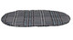 Trixie Oval washable Dog Cushion, Suitable for Cosy Air Bed, 54x35cm, Grey/Anthracite