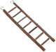 Trixie Natural Living Wooden Ladder with 7 Rungs, 30 cm,