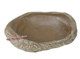 Trixie Reptile Steppe Rock Decoration Water and Food Bowl, 15 x 3.5 x 12 cm