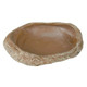 Trixie Reptile Steppe Rock Decoration Water and Food Bowl, 15 x 3.5 x 12 cm