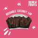 Bear Fruits Coconut Hair Mask & Reusable Hair Cap, Cruelty-free and Vegan Dee...