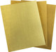 3M 20000UK Assorted Grit Sandblaster Sandpaper Abrasive Sheet - Gold (Pack of 3)