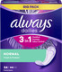 Always Dailies Fresh & Protect Normal Pantyliners, Pack of 32