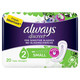 Always Discreet Incontinence Pads, Small, Pack of 20