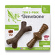 Benebone Tiny 2-Pack Durable Maplestick/Zaggler for Aggressive Chewers, Real Bacon, Made in the USA