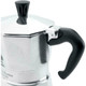 Bialetti Moka Express Aluminium Stovetop Coffee Maker, Silver, 1 Cup