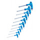 Blue Spot Tools 12186 10 Piece Metric T Handle Ball End Hex Key Set (2-10mm)