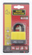 Burg-Wächter Padlock Splash Secure Aluminium Body & Plastic Sheath, 2 Keys