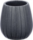 Wenko Cantaloup Toothbrush Holder Tumbler Cup, Polyresin, 9 x 10 cm, Anthracite
