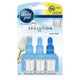 Febreze Ambi Pur 3Volution Air Freshener Plug in Diffuser Refills, Twin Pack, Pack of Two, 4 x 20 ml, Cotton Fresh Scent