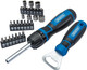 Draper Ratchet Screwdriver Set with Twist Locking Handle, 23 Piece