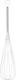 Chef Aid Stainless Steel Balloon Whisk, Measures 25.5cm
