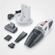 Severin HV 7146 Cordless Handheld Vacuum Cleaner, Grey/White/Red