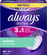 Always Dailies Fresh and Protect Panty Liners, Normal, 32 Pads