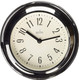 Acctim Riva 21737 Small Wall Clock Quartz Silver Chrome Effect 17.5cm