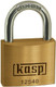 Kasp 125 Premium Brass Padlock - Long Shackle - Keyed Alike