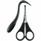 Mikki Ear & Face Care Set For Cats/Dogs, Trimming Scissors Precise Cutting Blade