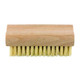 Elliott Wooden Vegetable Brush with Natural Tampico Fibres, Beige