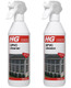 HG UPVC Cleaner Spray for Windows & Synthetic Frames 500ml (2 Sprays)