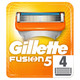 Gillette Fusion Razor Blades for Men, 4 Refills, Packaging May Vary