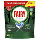 Fairy All-In-1 Dishwasher Tablets, 60 Capsules, Original, Effective Even On Dried-On Grease