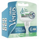 Gillette Venus Extra Smooth Women's Razor Blade Refills x6 with 3 Curve-Hugging Blades